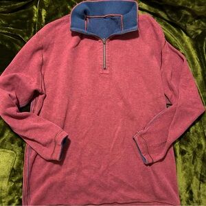 Reversible Quarter Zip hoodie